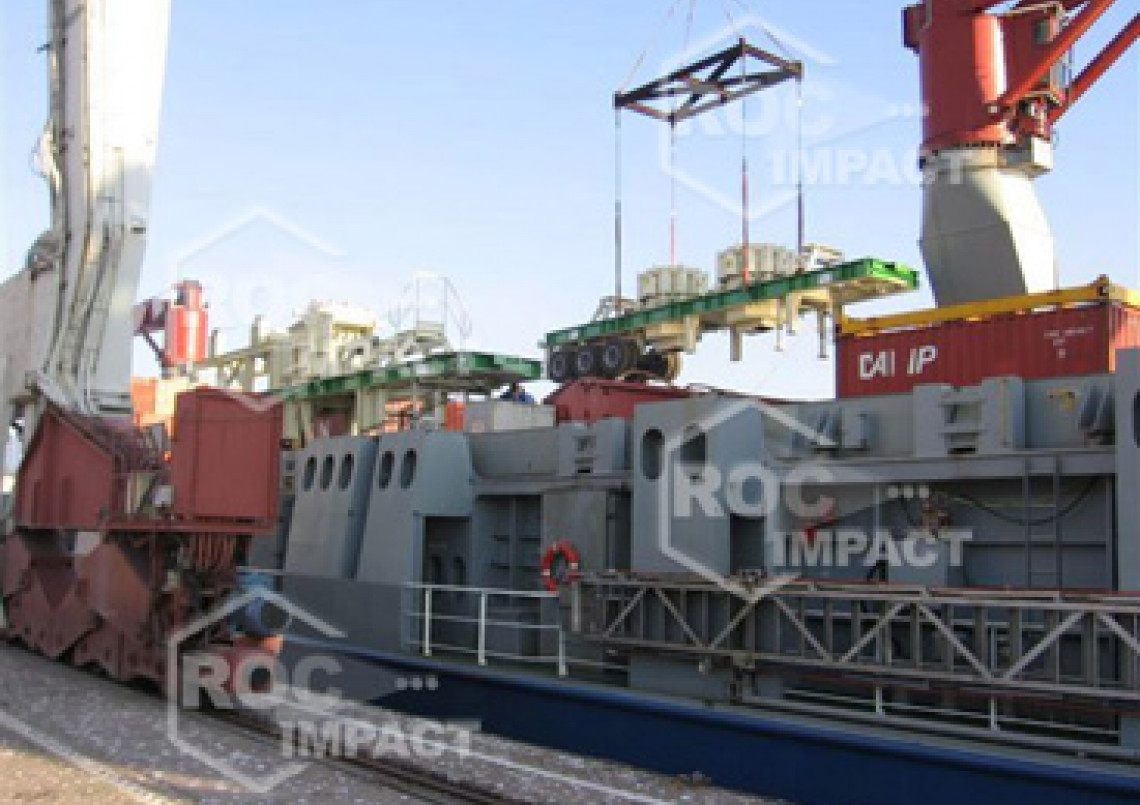 Instalación estación de chancado en mina de oro en Argelia