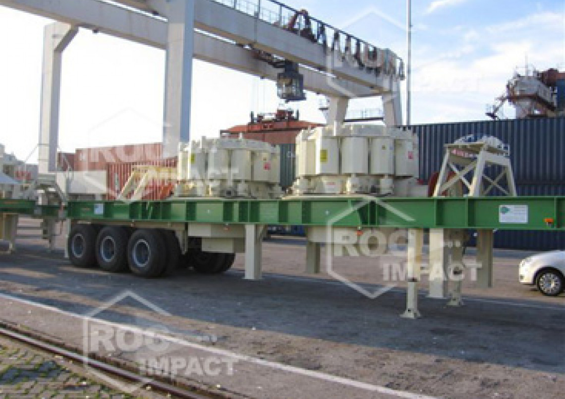 Instalación estación de chancado en mina de oro en Argelia