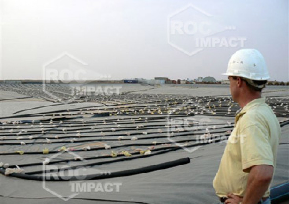 Instalación estación de chancado en mina de oro en Argelia