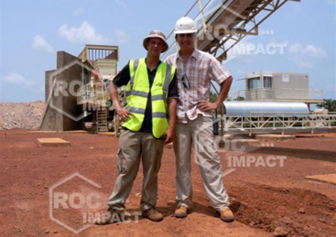 Instalación chancadora – Mina de oro en Burkina Faso SEMAFO MANA GOLD MINING