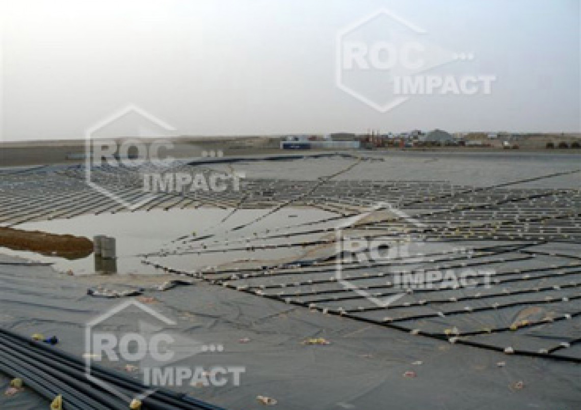 Instalación estación de chancado en mina de oro en Argelia