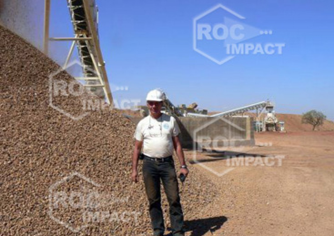 Instalación chancadora – Mina de oro en Burkina Faso SEMAFO MANA GOLD MINING