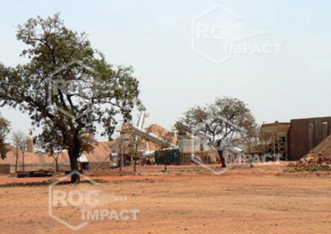 Instalación chancadora – Mina de oro en Burkina Faso SEMAFO MANA GOLD MINING