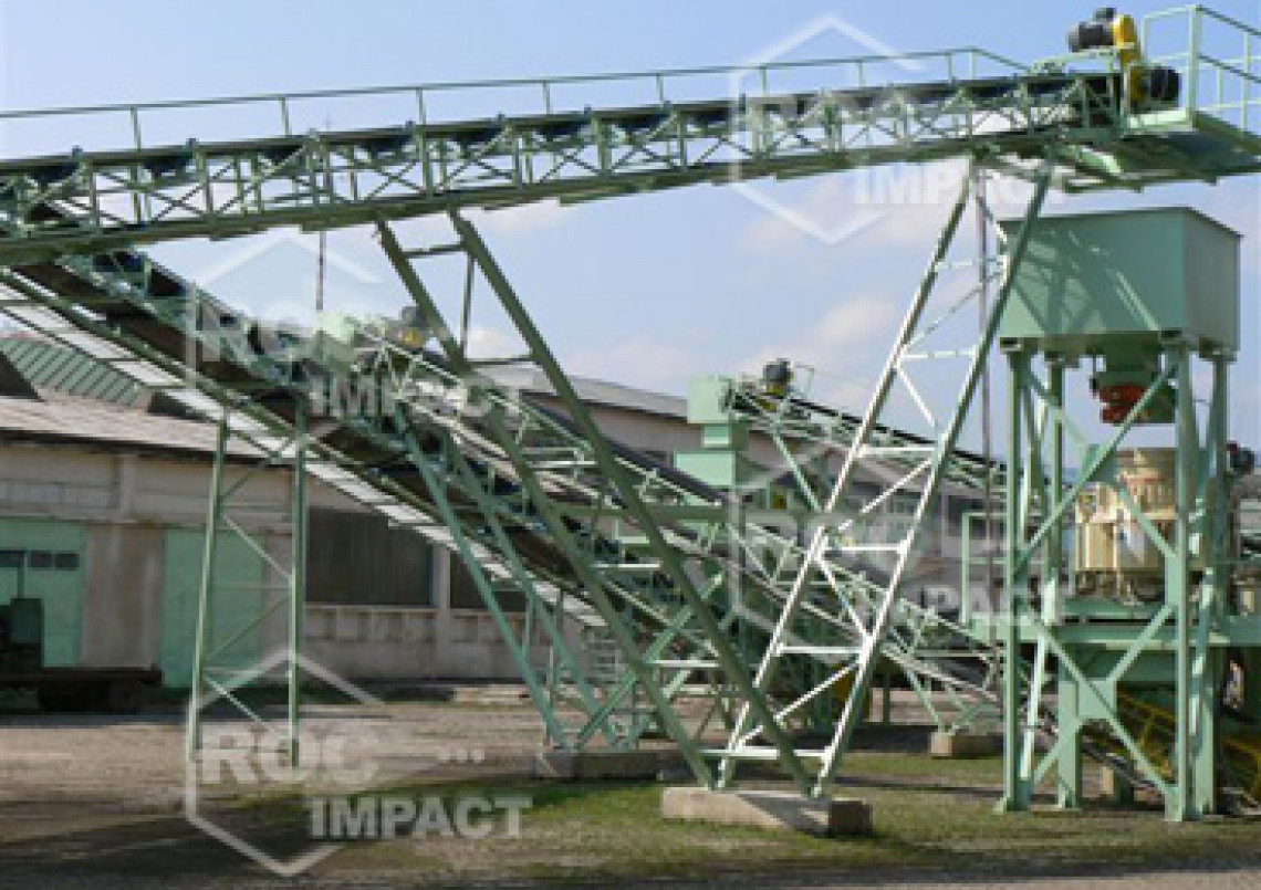 Instalación estación de chancado en Rumania