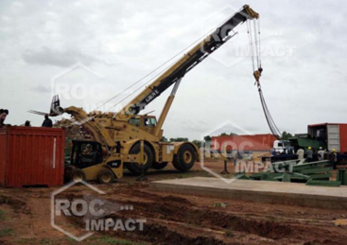 Una trituración y molienda nuevo en Burkina Faso