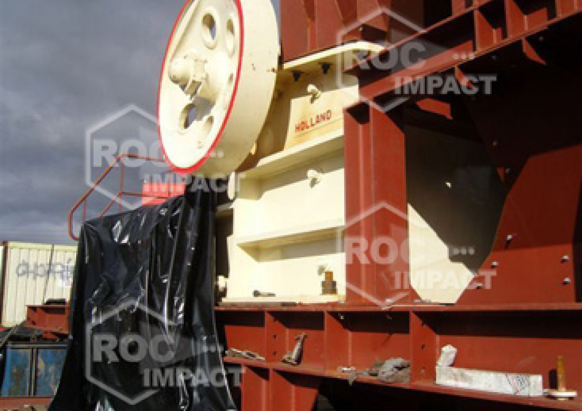 Instalación estación de chancado en mina de oro en Argelia