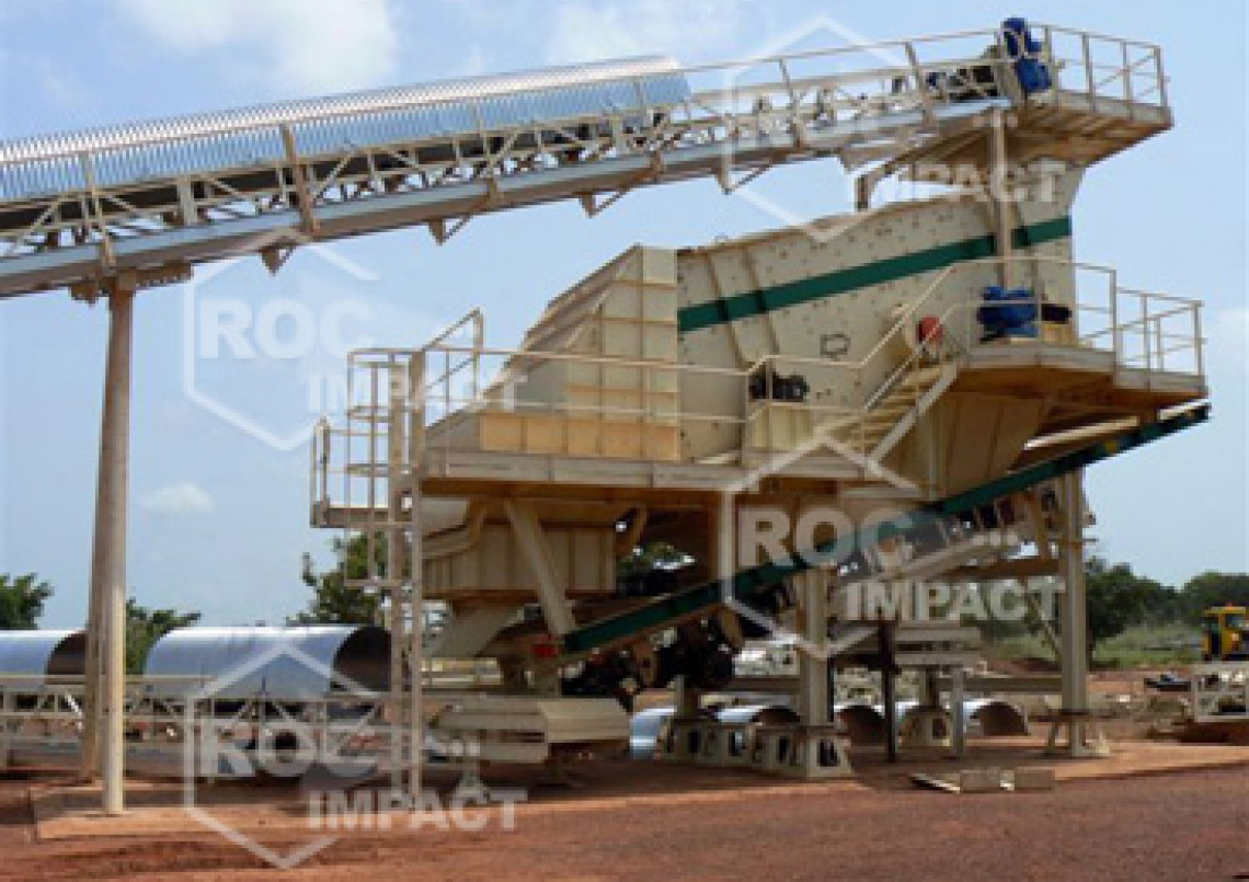 Instalación chancadora – Mina de oro en Burkina Faso SEMAFO MANA GOLD MINING