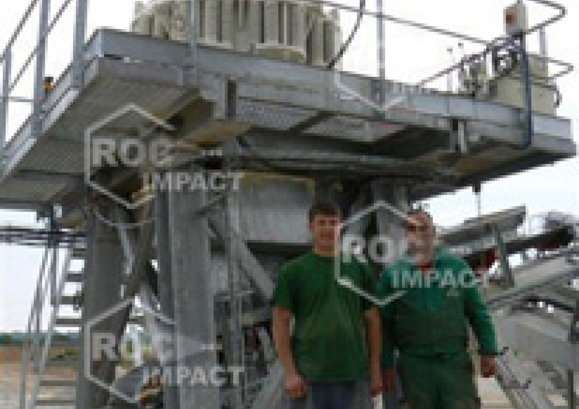 Instalación Trituradora de Conos para una Cantera