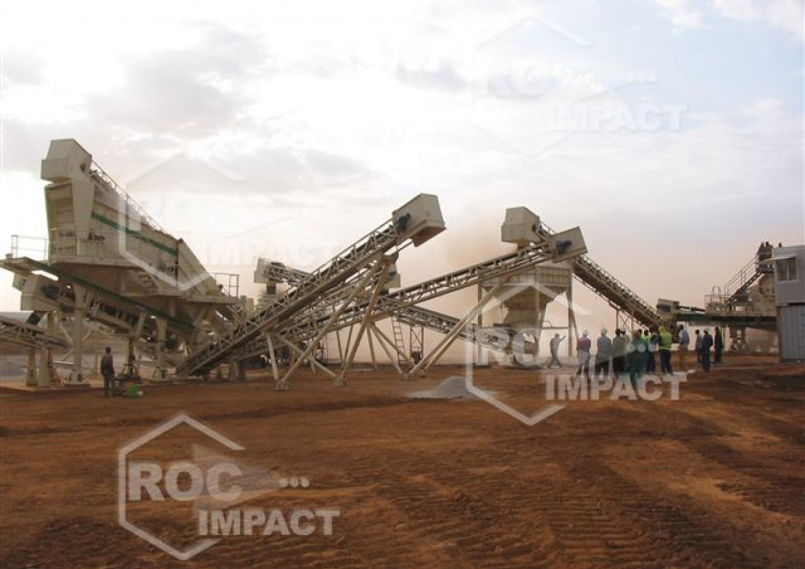 Instalación chancadora en Nigeria - Entreprise Razel