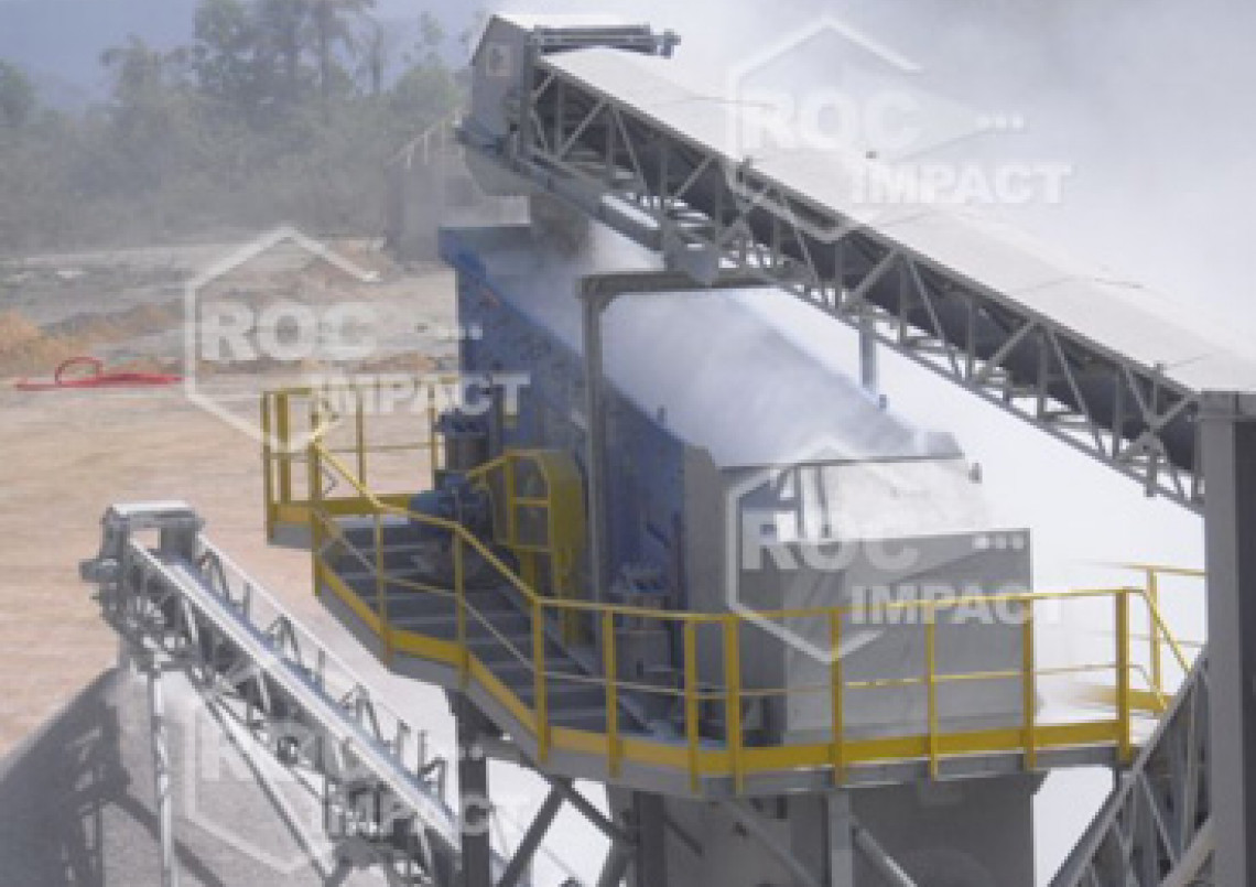 Nueva instalación de trituración y cribado para la CONAKI de Guinea
