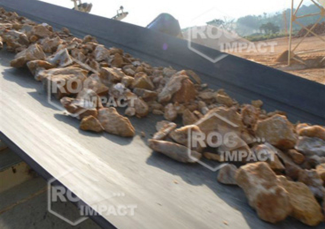 Instalación chancadora en Congo