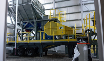 crushing and screening plant for a gold mine in Greenland